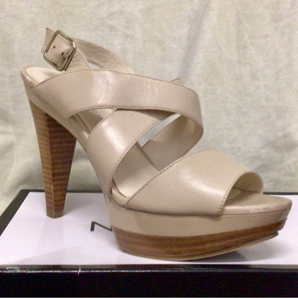 Audrey Brooke Shoes - Classic Audrey Brooke Wide-Strap Platform Heels